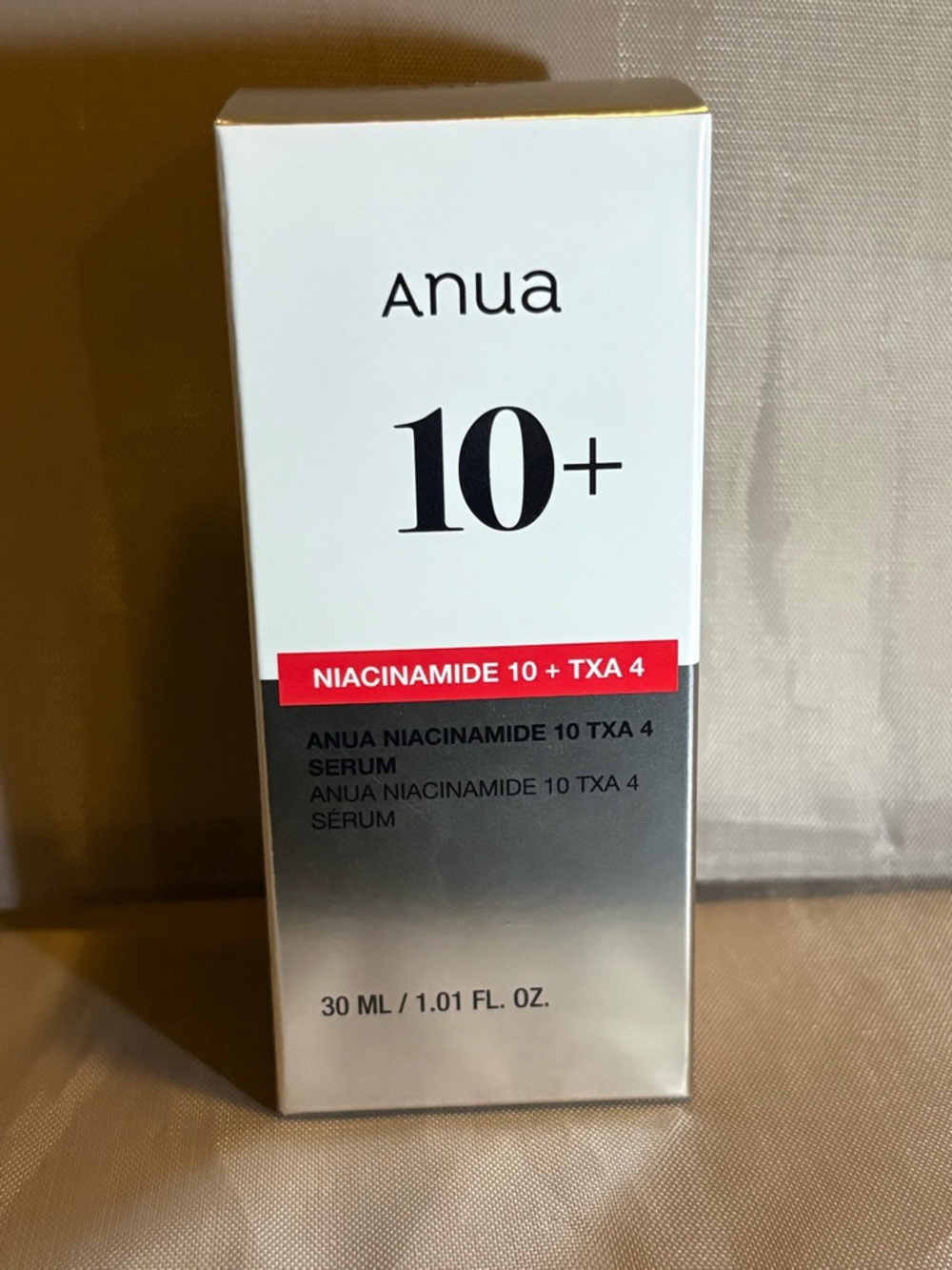 Anua 10+ Niacinamide Serum - Pink & Silver